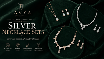 Silver Necklace Sets