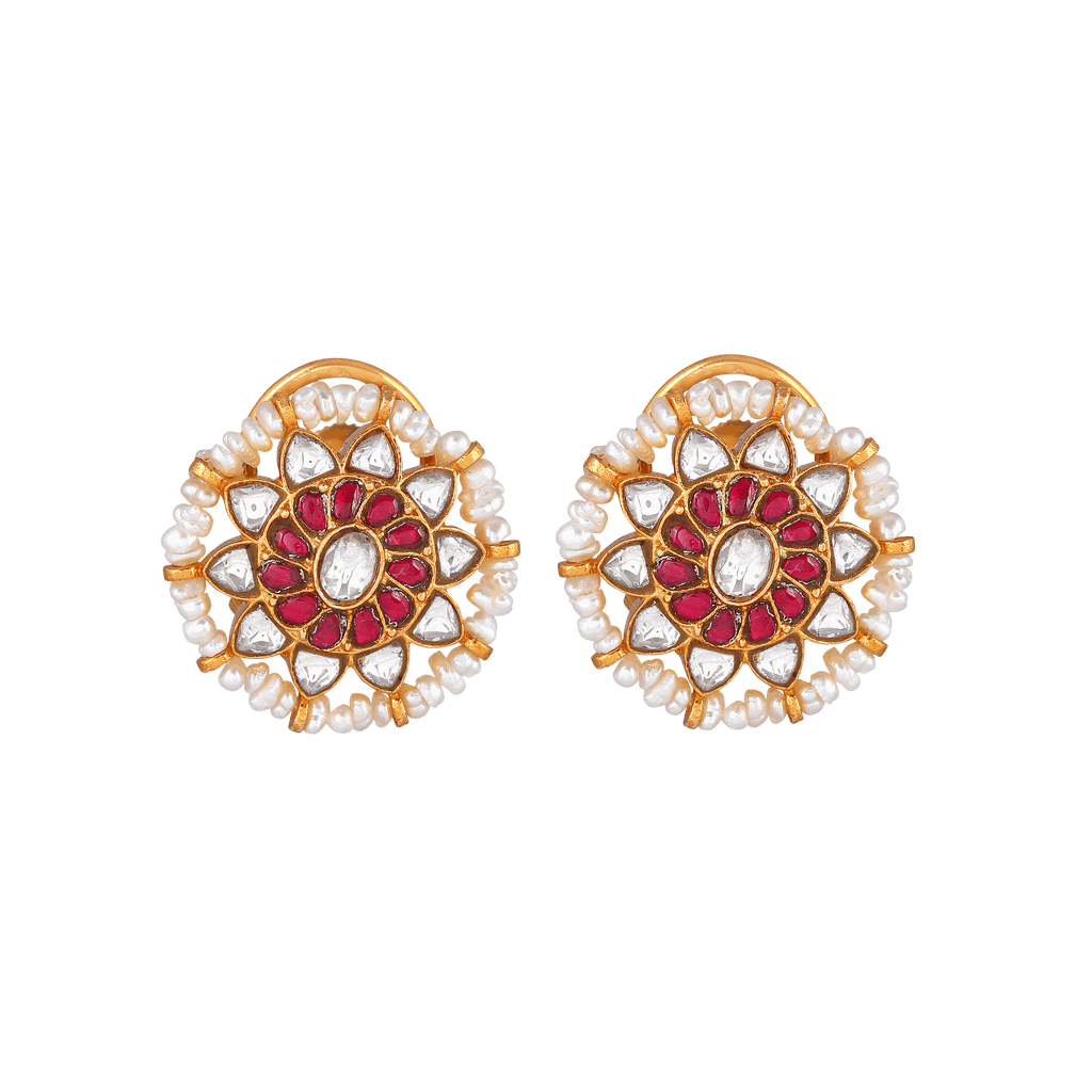 Bloom Gold-Plated Silver StudsBloom Gold-Plated Silver Studs