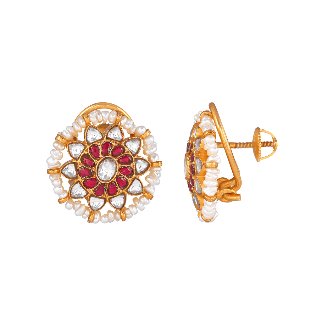 Bloom Gold-Plated Silver StudsBloom Gold-Plated Silver Studs