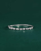Statement Multi-Cut Cubic Zirconia Tennis Bracelet in 92.5 SilverStatement Multi-Cut CZ Tennis Bracelet