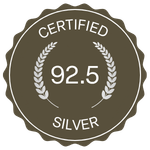 Certified 92.5 silver