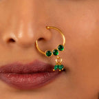 Silver Gold-Plated Nose RingSilver Gold-Plated Nose Ring