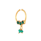 Silver Gold-Plated Nose RingSilver Gold-Plated Nose Ring