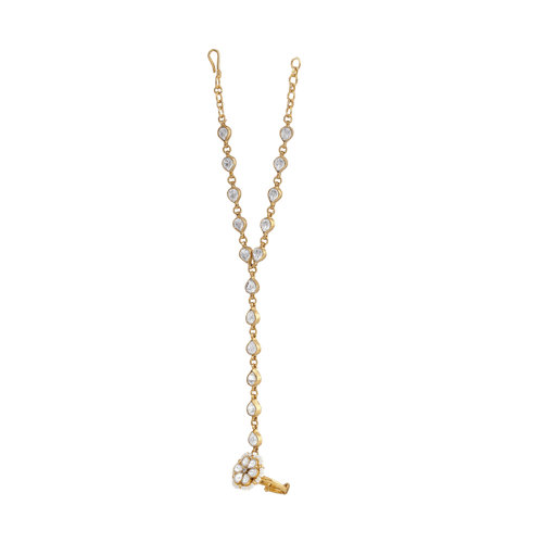 92.5 Silver Floral Haath Phool92.5 Silver Floral Haath Phool