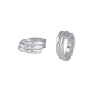 92.5 Silver Twin-Row Toe Rings92.5 Silver
