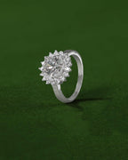 Radiant Halo Bloom 92.5 Silver RingRadiant Halo Bloom