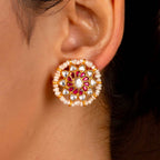 Bloom Gold-Plated Silver StudsBloom Gold-Plated Silver Studs