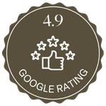 4.9 Google rating
