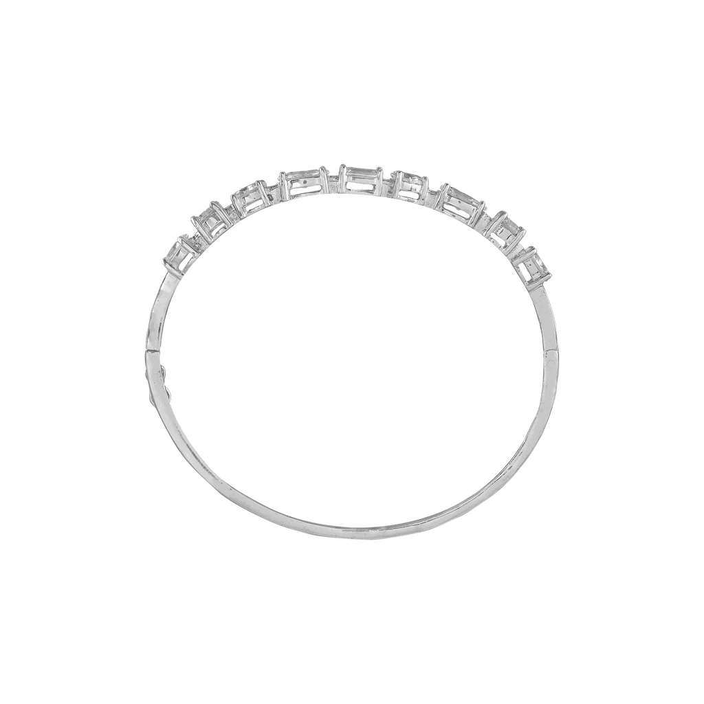 Statement Multi-Cut Cubic Zirconia Tennis Bracelet in 92.5 SilverStatement Multi-Cut CZ Tennis Bracelet