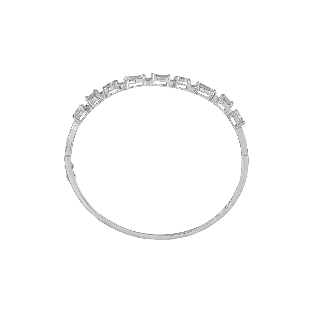 Statement Multi-Cut Cubic Zirconia Tennis Bracelet in 92.5 SilverStatement Multi-Cut CZ Tennis Bracelet