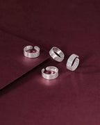 Pure 92.5 Silver Wide Band Toe RingPure 92.5 Silver