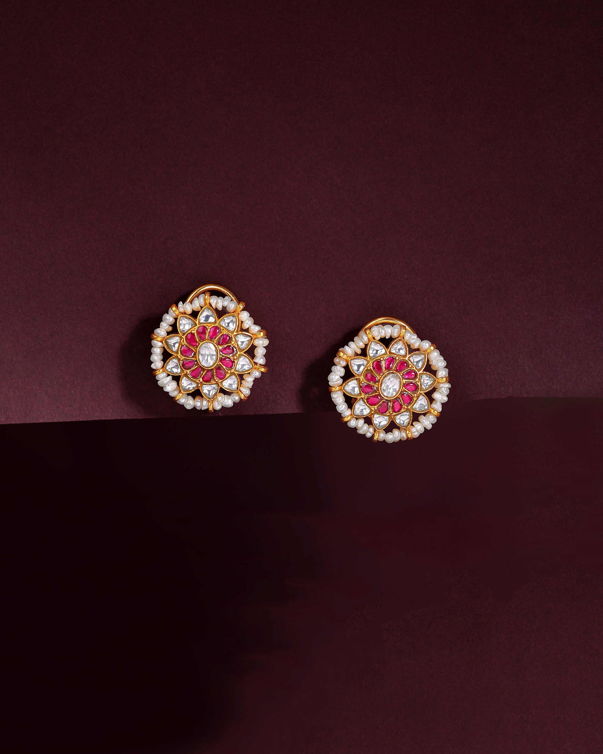 Bloom Gold-Plated Silver StudsBloom Gold-Plated Silver Studs