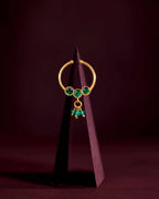 Silver Gold-Plated Nose RingSilver Gold-Plated Nose Ring