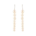 Pearl Descent (Pearl Drop Earrings) by Tavya Jewellery - full view