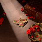 92.5 Silver Royal Kundan Bajuband by Tavya Jewellery - side view