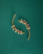 Silver Gold Plated Matilu by Tavya Jewellery - close-up detail